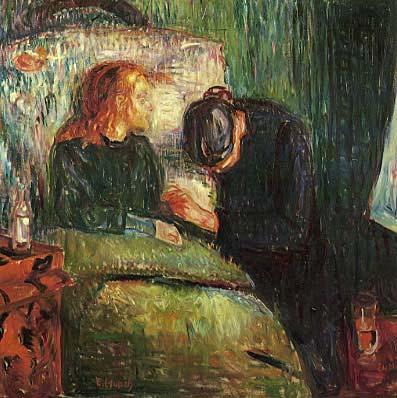 Edvard Munch The Sick Child oil painting image
